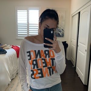 Orangetheory Shirt, Off the Shoulder